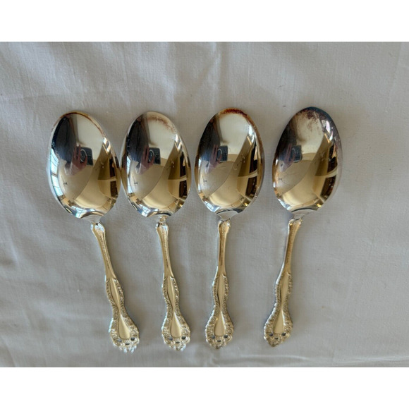 Oneida Rogers 1881 Victorian Classic Silverplate 54 Pc SVC for 8 w Steak Knives - Picture 10 of 15